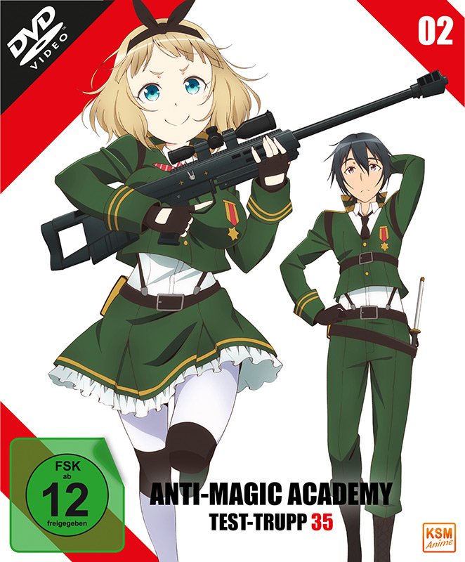 Anti Magic Academy - Test-Trupp 35 - Volume 2: Episode 05-08 [DVD] Cover