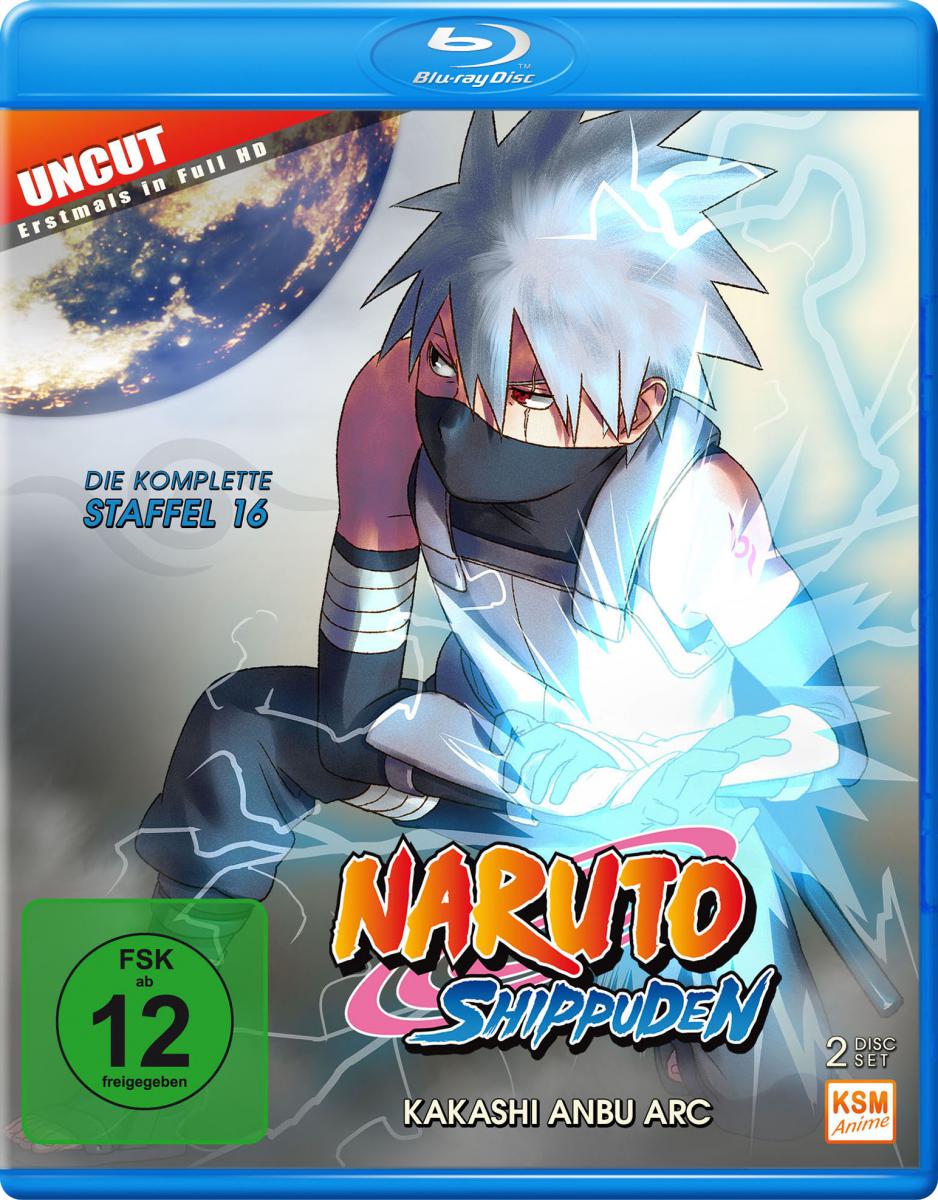 Naruto Shippuden - Staffel 16: Episode 569-581 (uncut) Blu-ray Cover