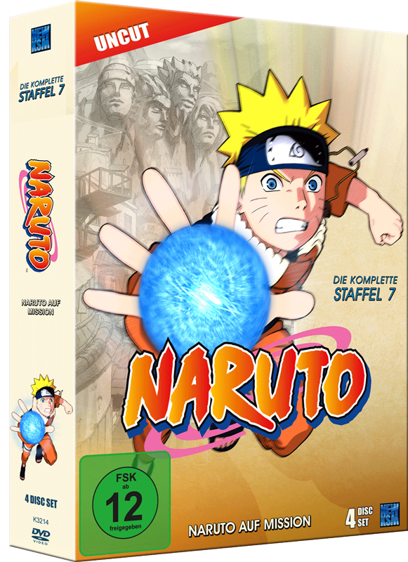 Naruto - Staffel 7: Naruto auf Mission (Episoden 158-183, uncut) [DVD] Image 4