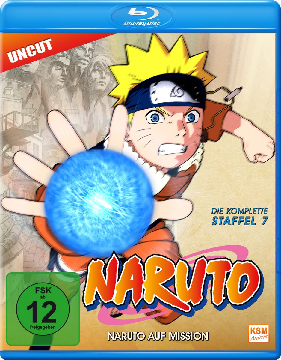 Naruto - Staffel 7: Naruto auf Mission (Episoden 158-183, uncut) Blu-ray Cover Naruto - Staffel 7: Naruto auf Mission (Episoden 158-183, uncut) Blu-ray Cover