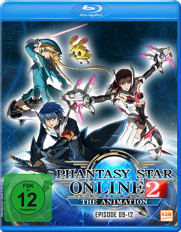 Phantasy Star Online 2 - Volume 3: Episode 09-12 Blu-ray Cover Phantasy Star Online 2 - Volume 3: Episode 09-12 Blu-ray Cover