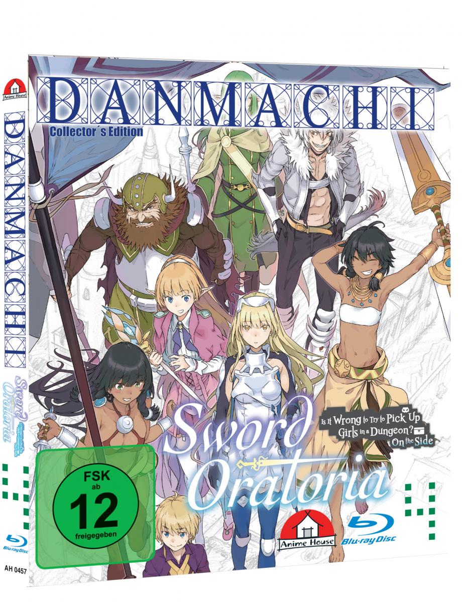 DanMachi - Sword Oratoria - Collector's Edition Blu-ray Cover DanMachi - Sword Oratoria - Collector's Edition Blu-ray Cover