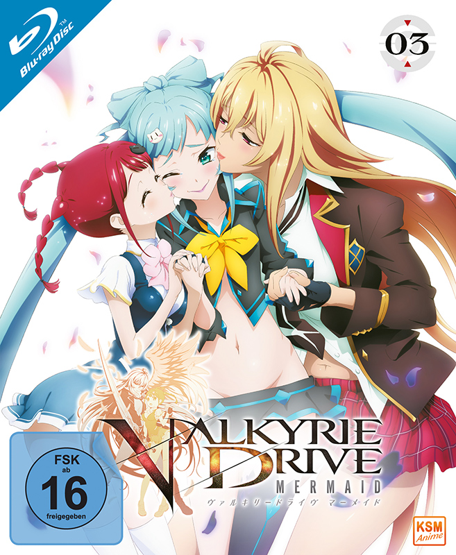 Valkyrie Drive: Mermaid - Volume 3: Episode 09-12 Blu-ray Cover Valkyrie Drive: Mermaid - Volume 3: Episode 09-12 Blu-ray Cover