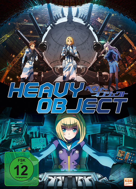 Heavy Object - Gesamtedition: Episode 01-24 inkl. Sammelschuber [DVD] Cover