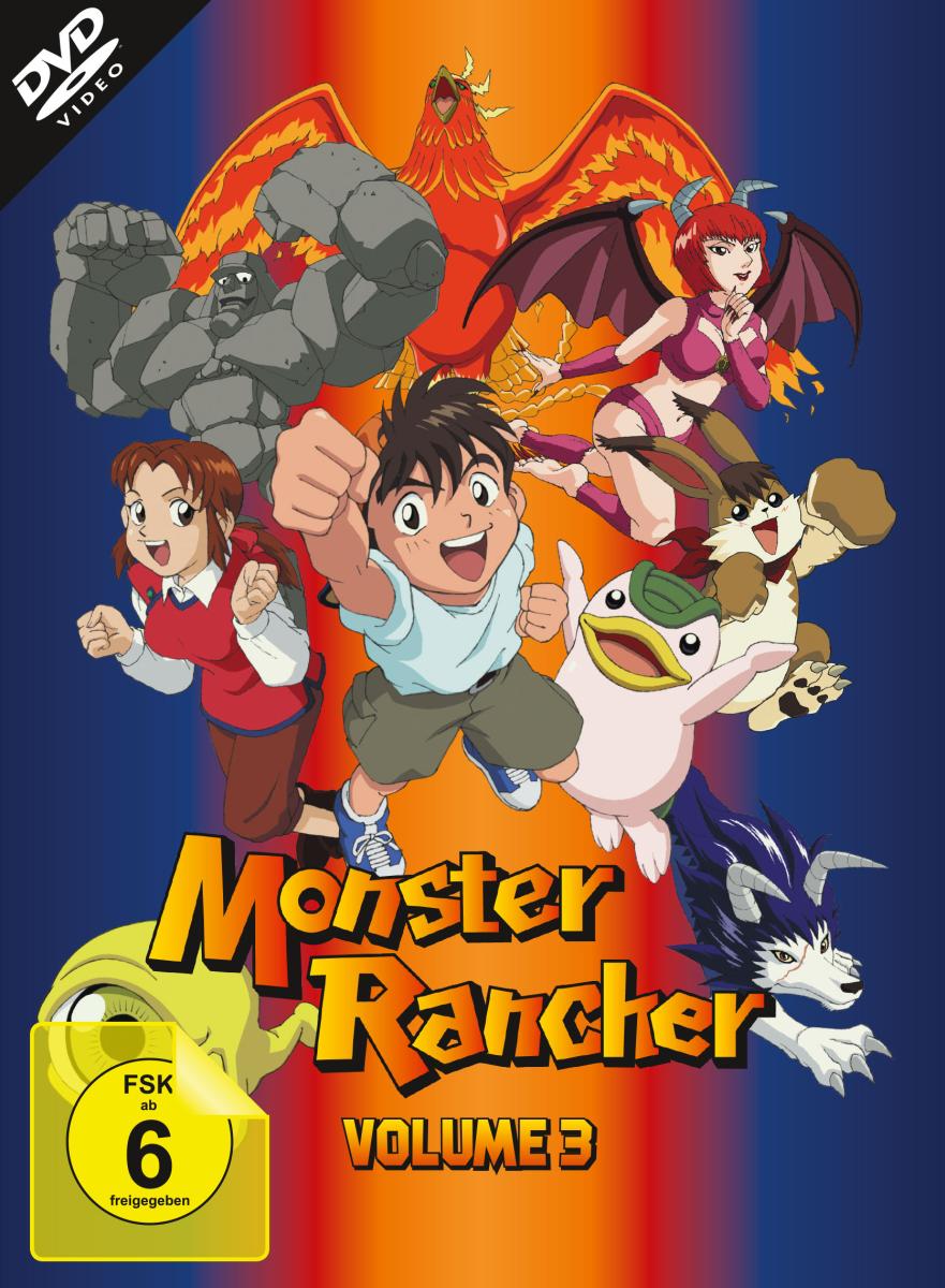 Monster Rancher - FANPAKET - Volume 1-3 inkl. Sammelschuber + Turnbeutel [DVD] Image 8