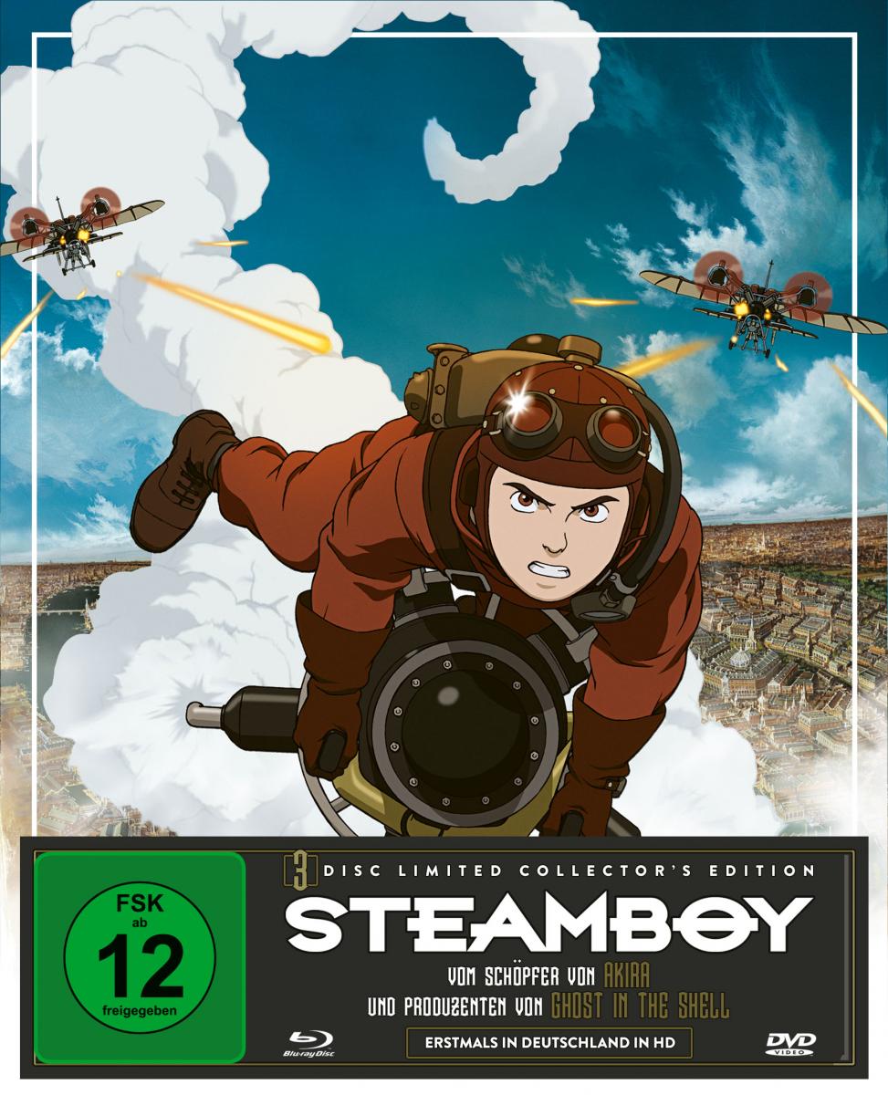 Steamboy - Limited Collector's Edition [Blu-ray + 2 DVDs]