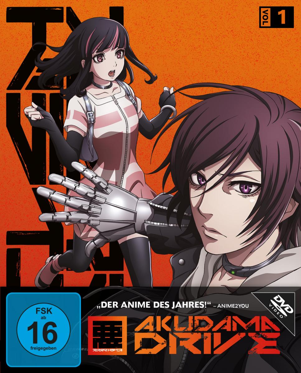 Akudama Drive - Volume 1: Episode 01-04 [DVD]