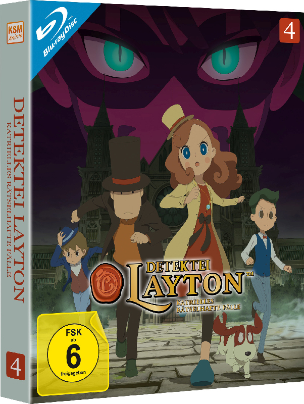 Detektei Layton - Katrielles rätselhafte Fälle - Volume 4: Episode 31-40 Blu-ray Detektei Layton - Katrielles rätselhafte Fälle - Volume 4: Episode 31-40 Blu-ray
