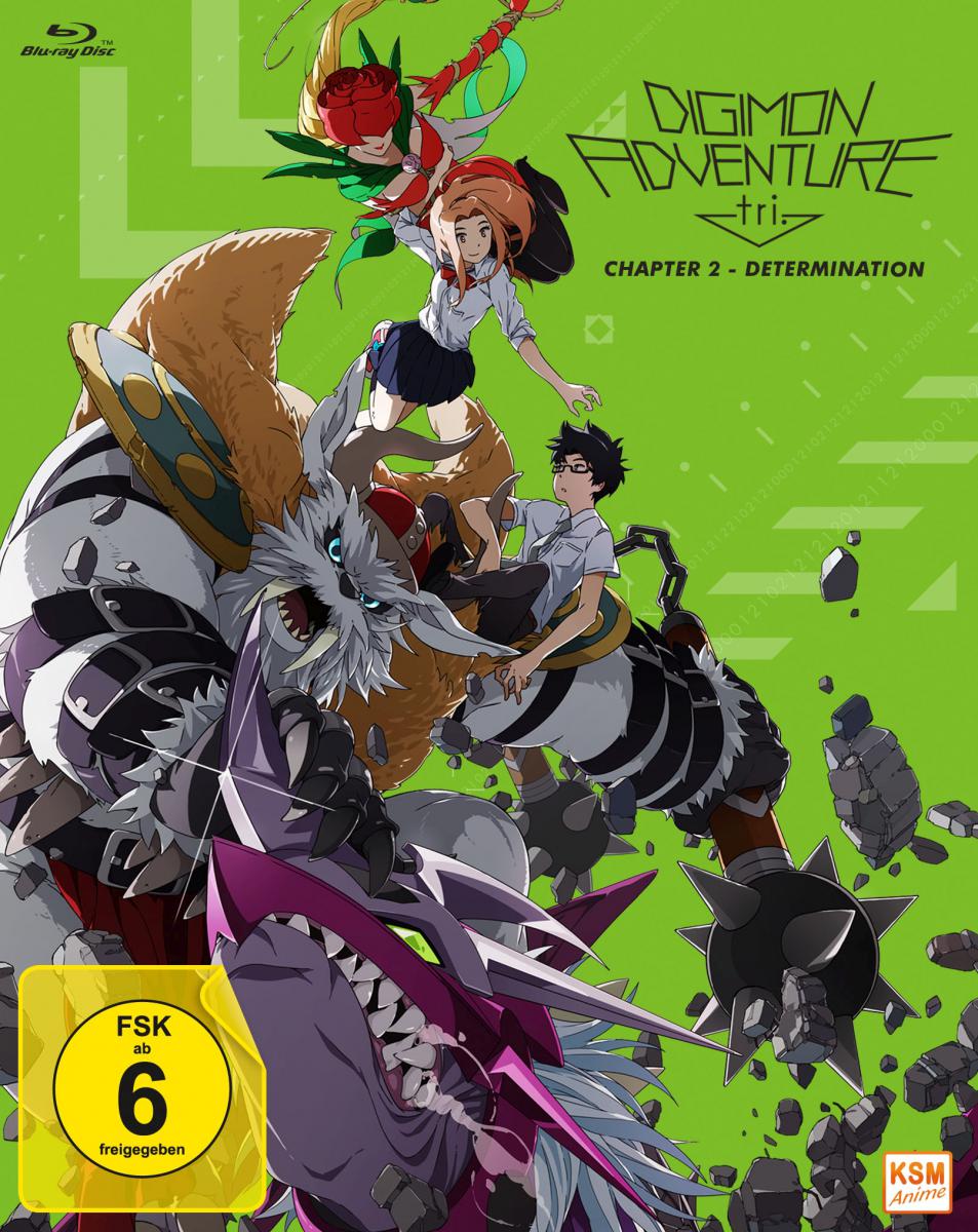 Digimon Adventure tri. Chapter 2 - Determination Blu-ray Cover Digimon Adventure tri. Chapter 2 - Determination Blu-ray Cover