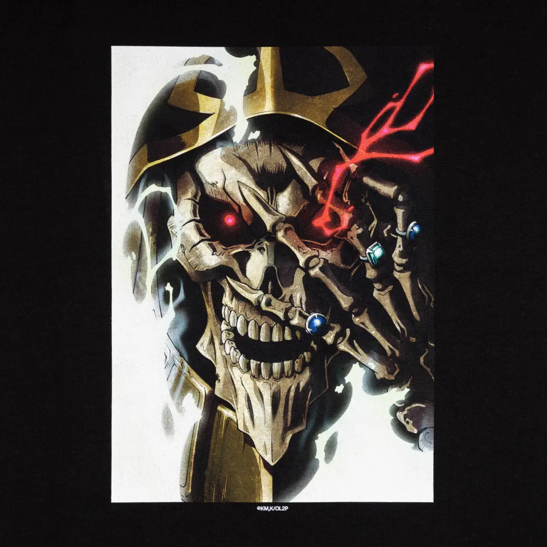 Overlord 2 Momonga Tee Black Overlord 2 Momonga Tee Black