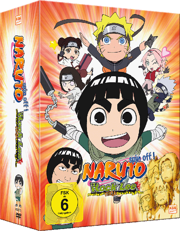 Naruto - Spin- Off! - Rock Lee und seine Ninja Kumpels - Volume 1: Episode 01-13 [DVD] Image 2