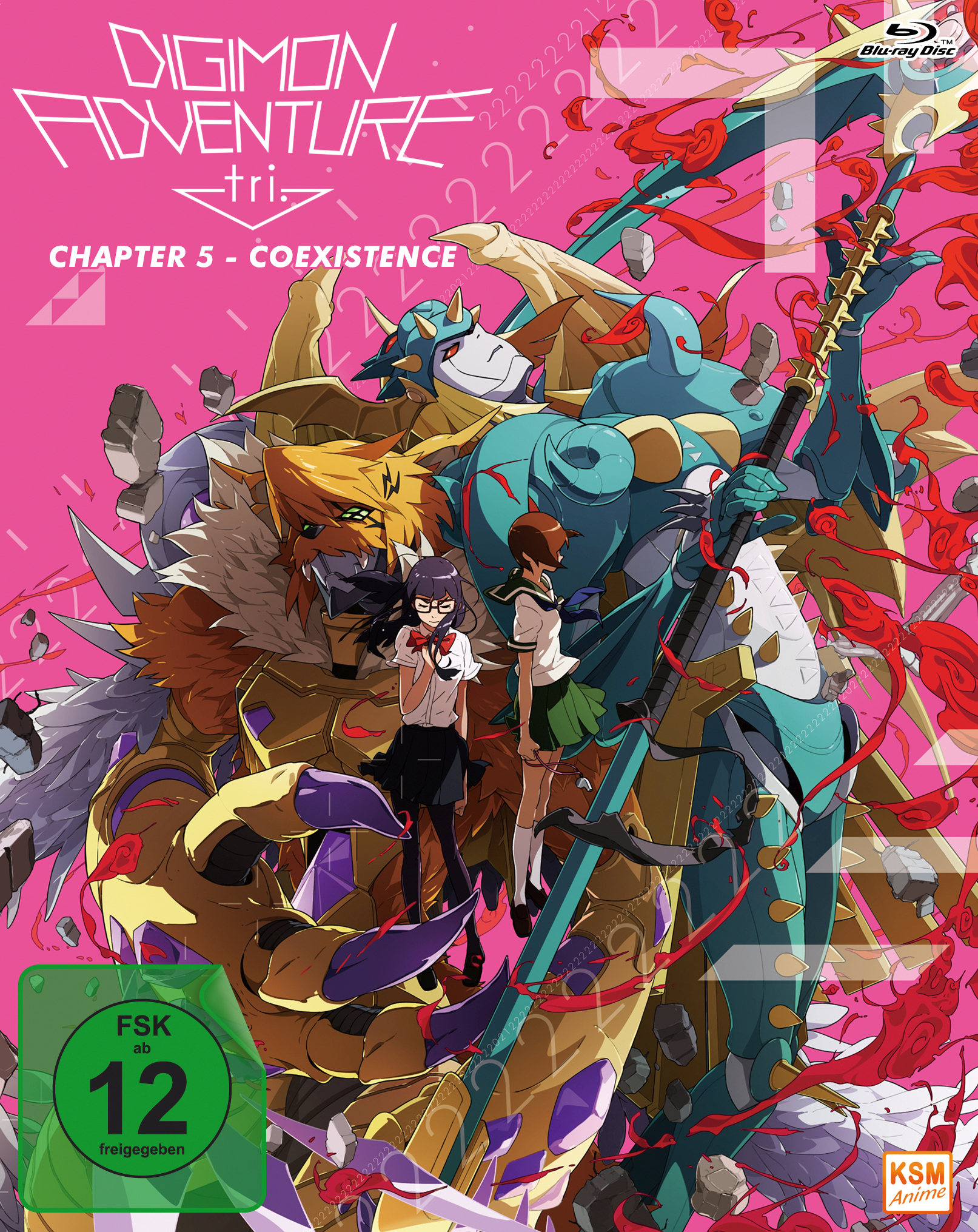 Digimon Adventure tri. Chapter 5 - Coexistence im FuturePak Blu-ray Cover