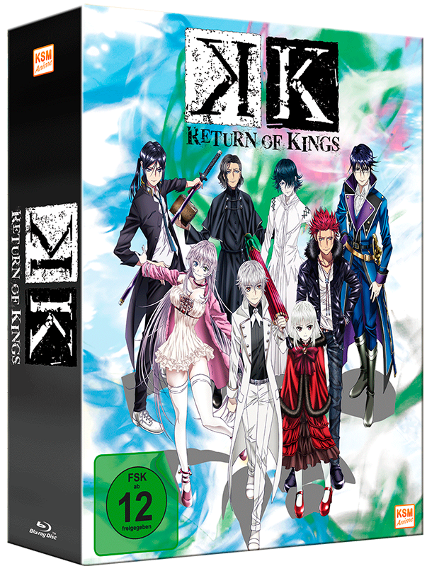 K - Return of Kings - Volume 1: Episode 01-05 inkl. Sammelschuber Blu-ray Image 3