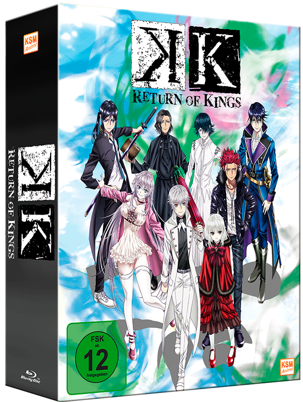 K - Return of Kings - Volume 1: Episode 01-05 inkl. Sammelschuber Blu-ray K - Return of Kings - Volume 1: Episode 01-05 inkl. Sammelschuber Blu-ray