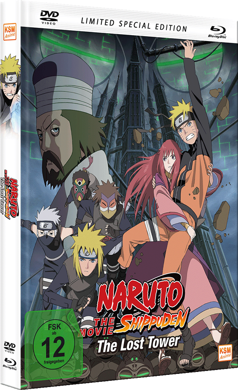 Naruto Shippuden - The Movie 4: The Lost Tower - Mediabook - Limited Special Edition [DVD + Blu-ray] Image 4