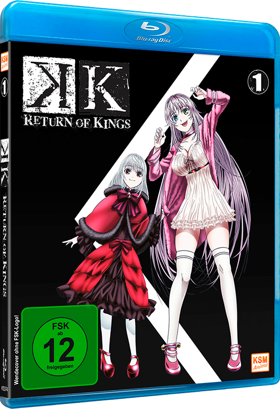 K - Return of Kings - Volume 1: Episode 01-05 inkl. Sammelschuber Blu-ray Image 4