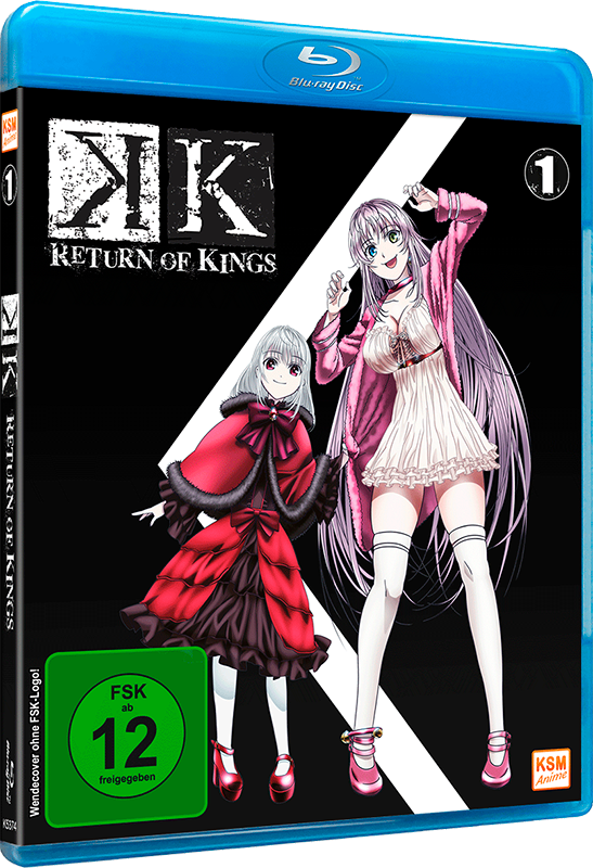K - Return of Kings - Volume 1: Episode 01-05 inkl. Sammelschuber Blu-ray K - Return of Kings - Volume 1: Episode 01-05 inkl. Sammelschuber Blu-ray