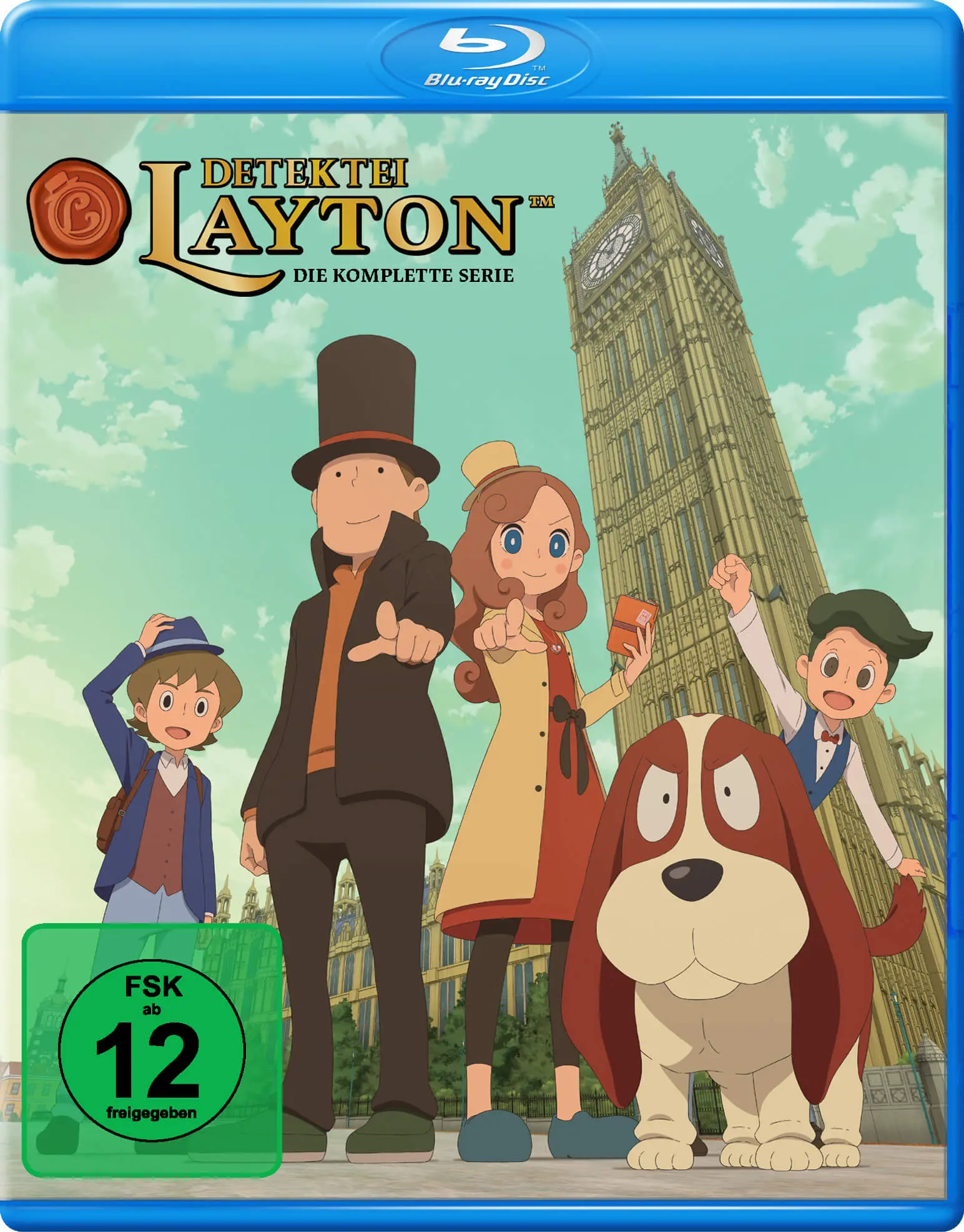 Detektei Layton - Katrielles rätselhafte Fälle: Die komplette Serie [Blu-ray]