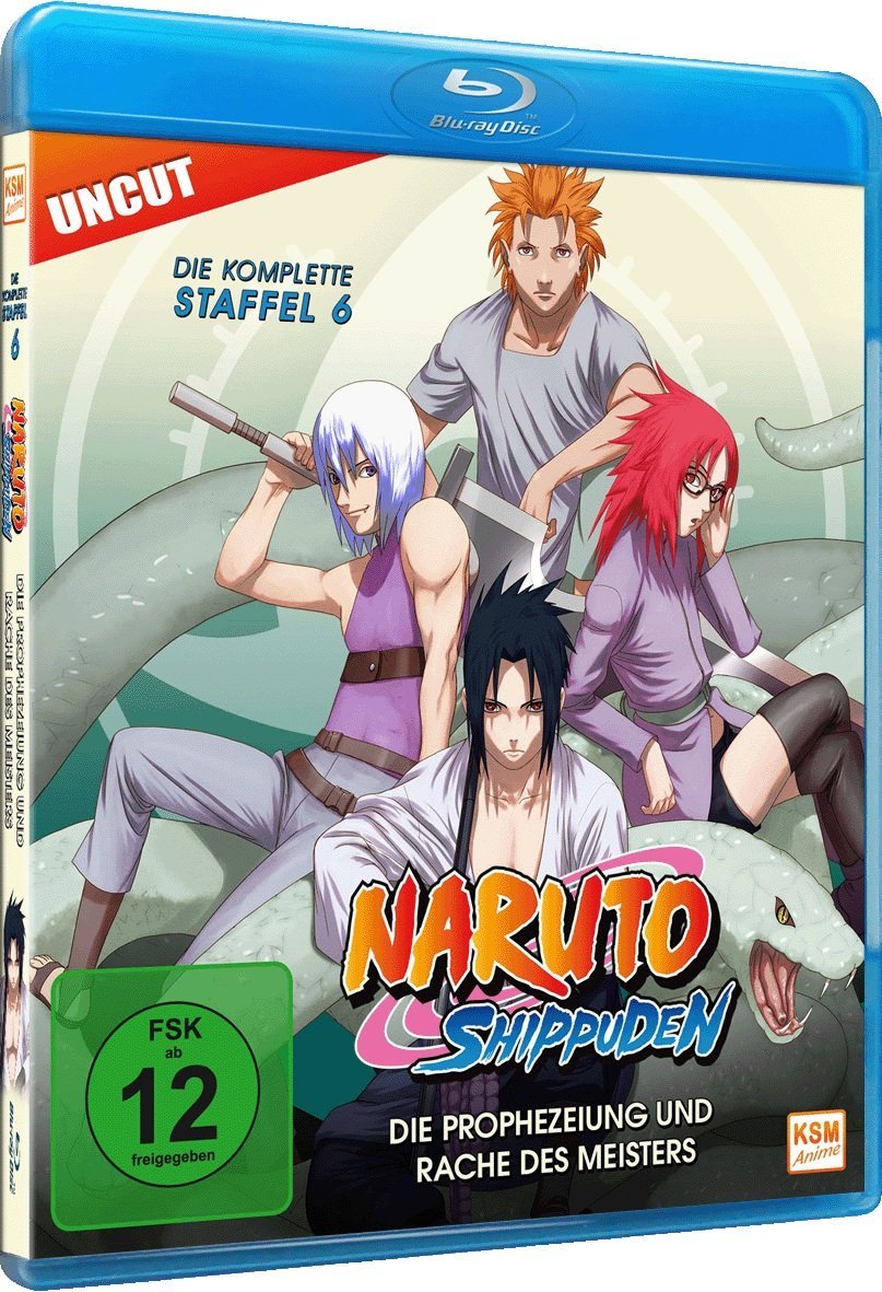 Naruto Shippuden - Staffel 6: Episode 333-363 (uncut) Blu-ray Naruto Shippuden - Staffel 6: Episode 333-363 (uncut) Blu-ray