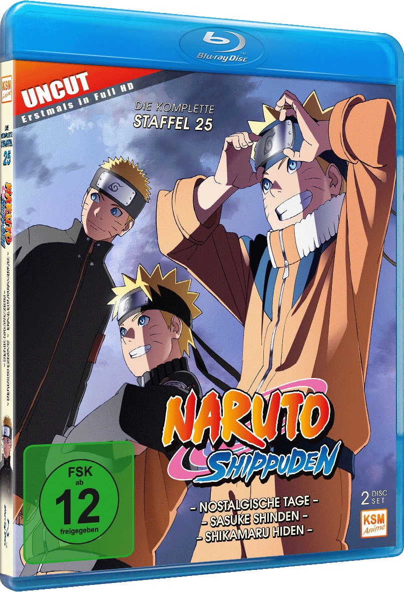 Naruto Shippuden - Staffel 25: Episode 700-713 (uncut) Blu-ray Naruto Shippuden - Staffel 25: Episode 700-713 (uncut) Blu-ray