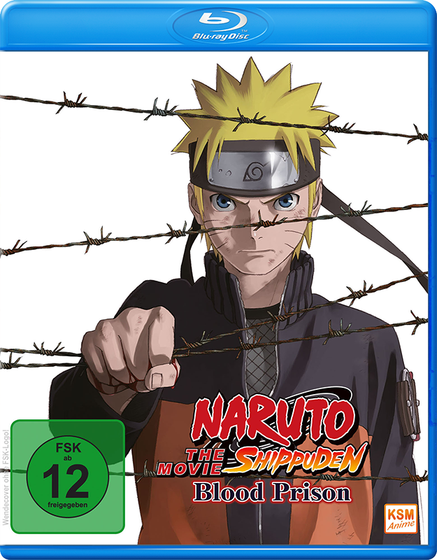 Naruto Shippuden - The Movie 5: Blood Prison (2011) Blu-ray Cover