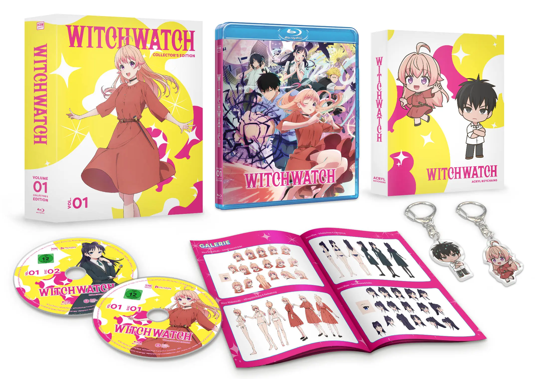 Witch Watch Volume 1: Ep. 1-12 - Collector's Edition [Blu-ray]