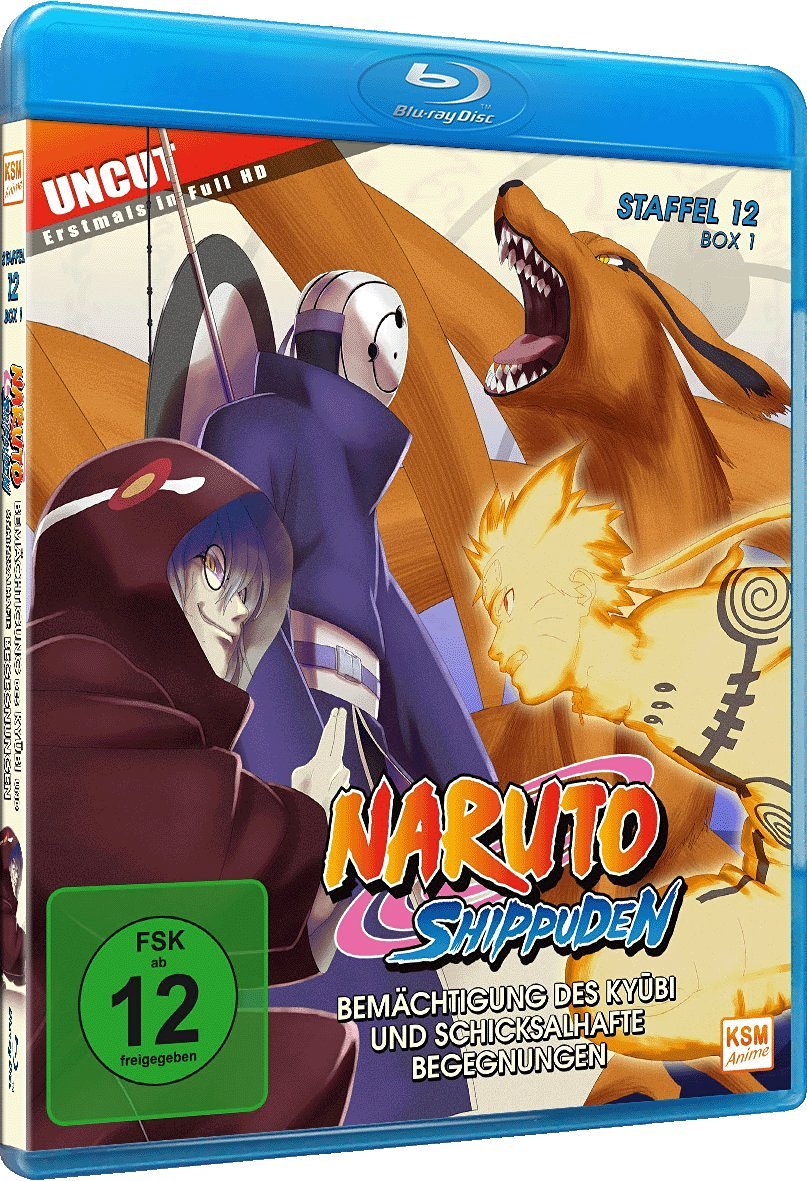 Naruto Shippuden - Staffel 12 Box 1: Episode 463-480 (uncut) Blu-ray Naruto Shippuden - Staffel 12 Box 1: Episode 463-480 (uncut) Blu-ray