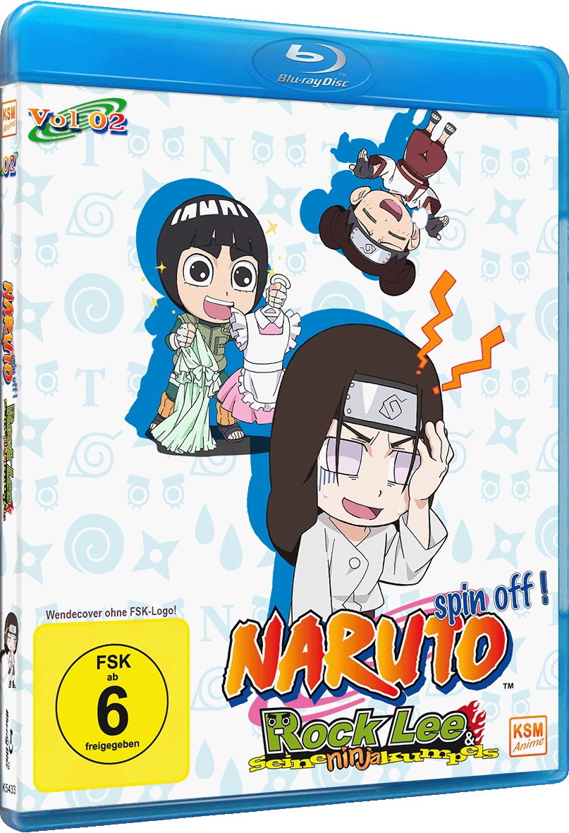 Naruto - Spin- Off! - Rock Lee und seine Ninja Kumpels - Volume 2: Episode 14-26 Blu-ray Image 2