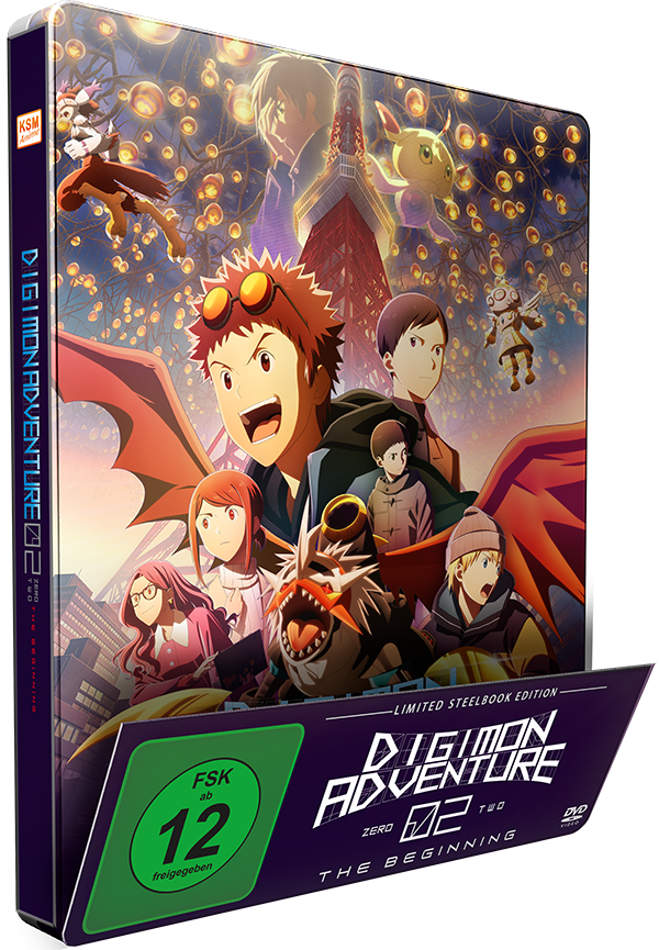 Digimon Adventure 02: The Beginning - Steelbook Edition [DVD] (exkl. Anime Planet) Image 2