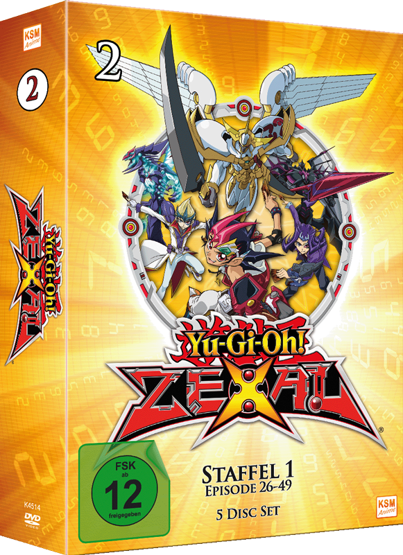 Yu-Gi-Oh! Zexal - Staffel 1.2: Episode 26-49 Yu-Gi-Oh! Zexal - Staffel 1.2: Episode 26-49