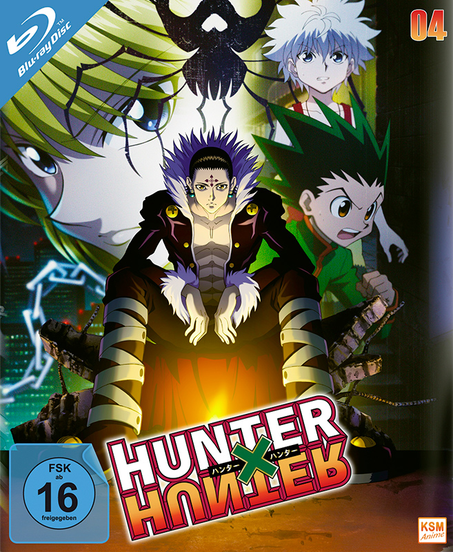 HUNTERxHUNTER - Volume 4: Episode 37-47 Blu-ray Cover HUNTERxHUNTER - Volume 4: Episode 37-47 Blu-ray Cover