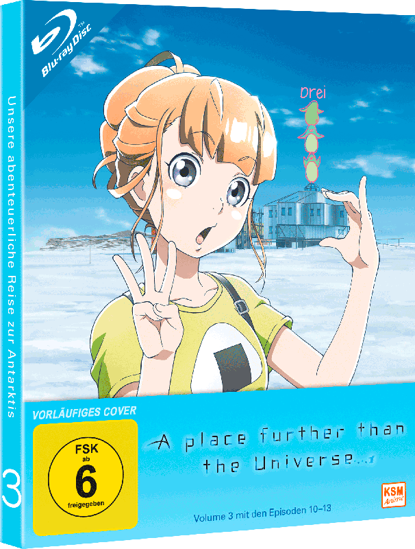 A place further than the Universe - Volume 3: Episode 10-13 Blu-ray A place further than the Universe - Volume 3: Episode 10-13 Blu-ray