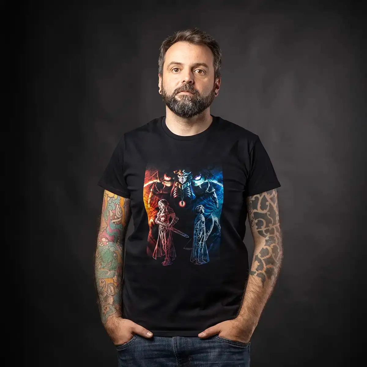 Official Poster Art - Overlord: The Sacred Kingdom - T-Shirt Schwarz XXXL Official Poster Art - Overlord: The Sacred Kingdom - T-Shirt Schwarz XXXL
