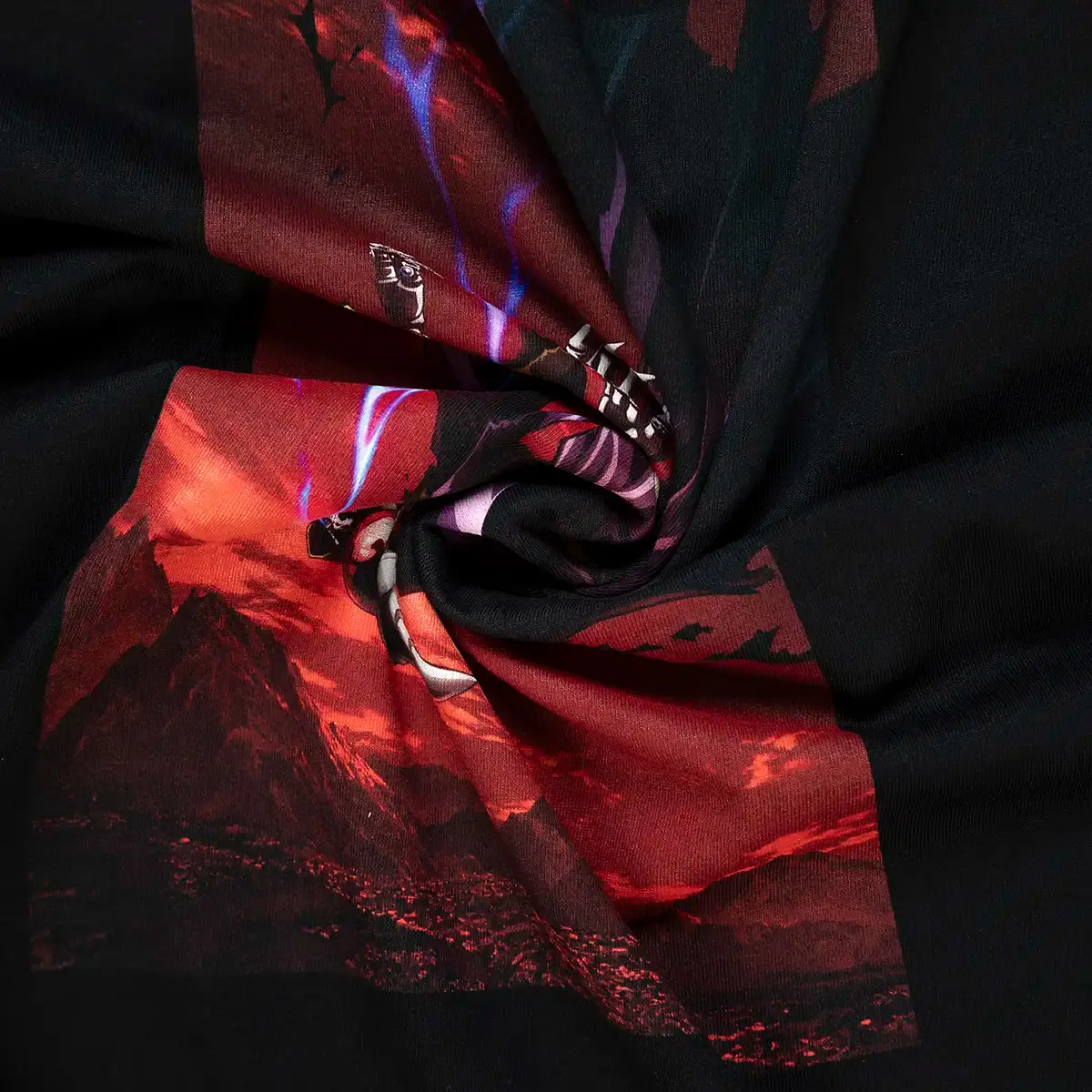 Falling Ainz - Overlord: The Sacred Kingdom - T-Shirt Schwarz XXL