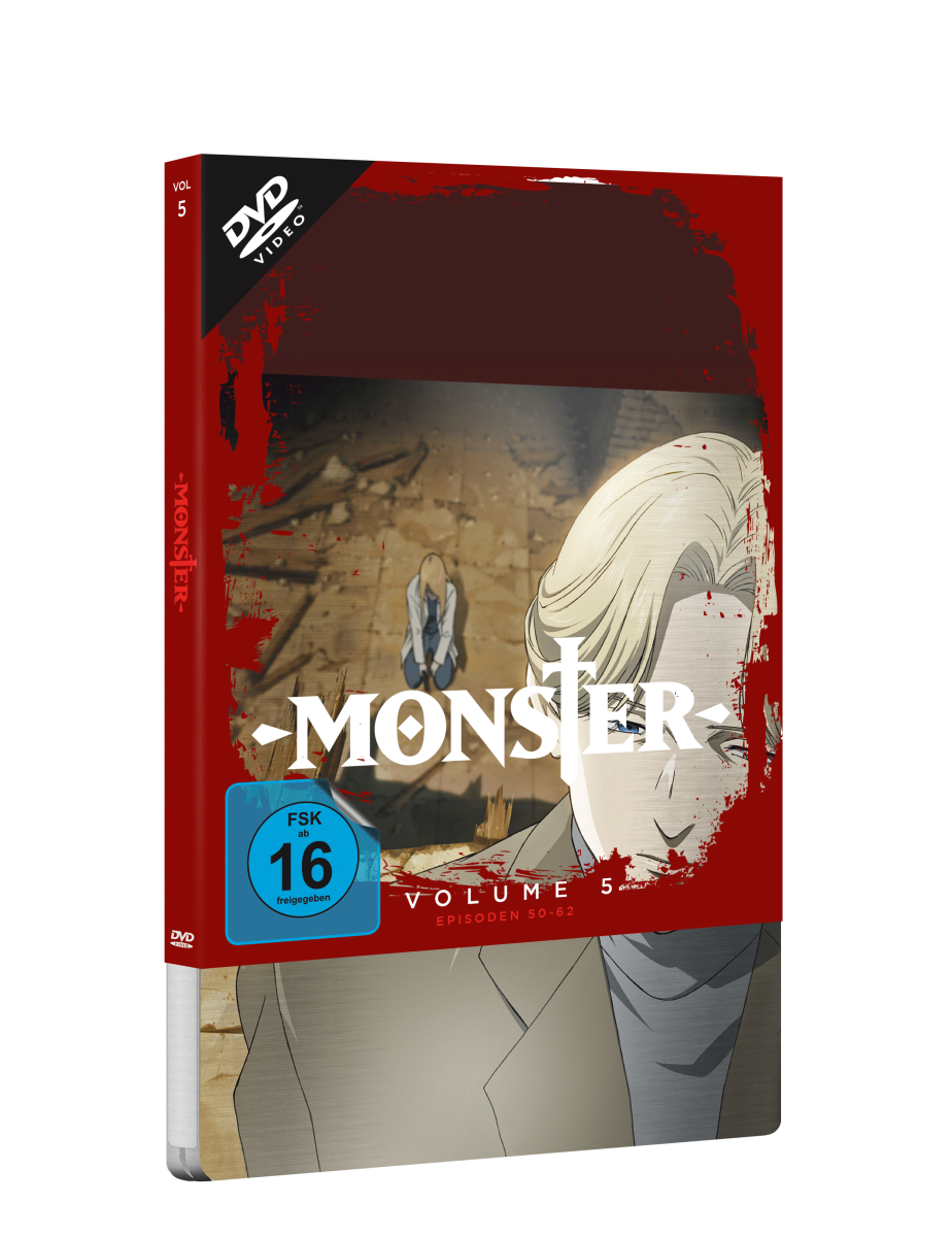 MONSTER - Volume 5: Episode 50-62 im Steelbook [DVD] Image 3