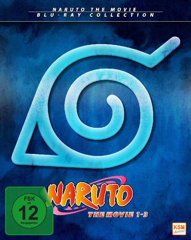 Naruto -The Movie Collection [Limited Edition Movie 1-3]  Blu-ray