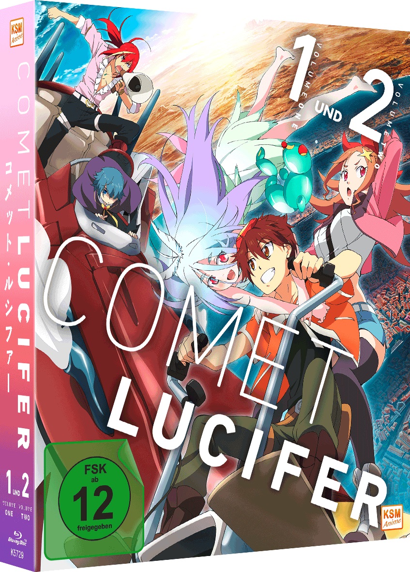 Comet Lucifer - Complete Edition: Episode 01-12 Blu-ray Comet Lucifer - Complete Edition: Episode 01-12 Blu-ray