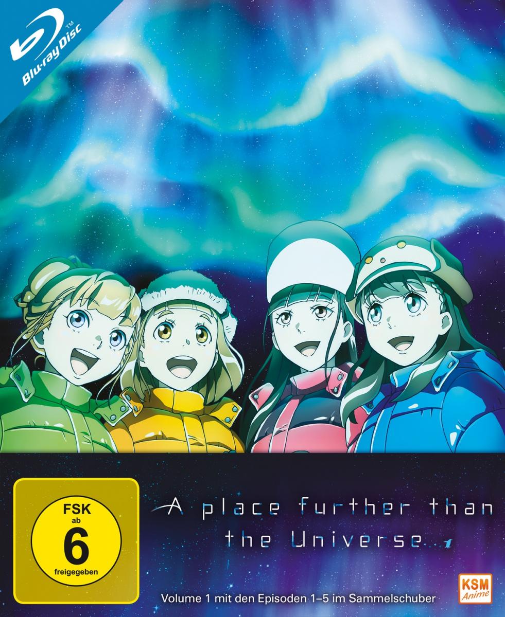 A Place Further than the Universe - Volume 1: Episode 01-05 inkl. Sammelschuber Blu-ray Cover A Place Further than the Universe - Volume 1: Episode 01-05 inkl. Sammelschuber Blu-ray Cover