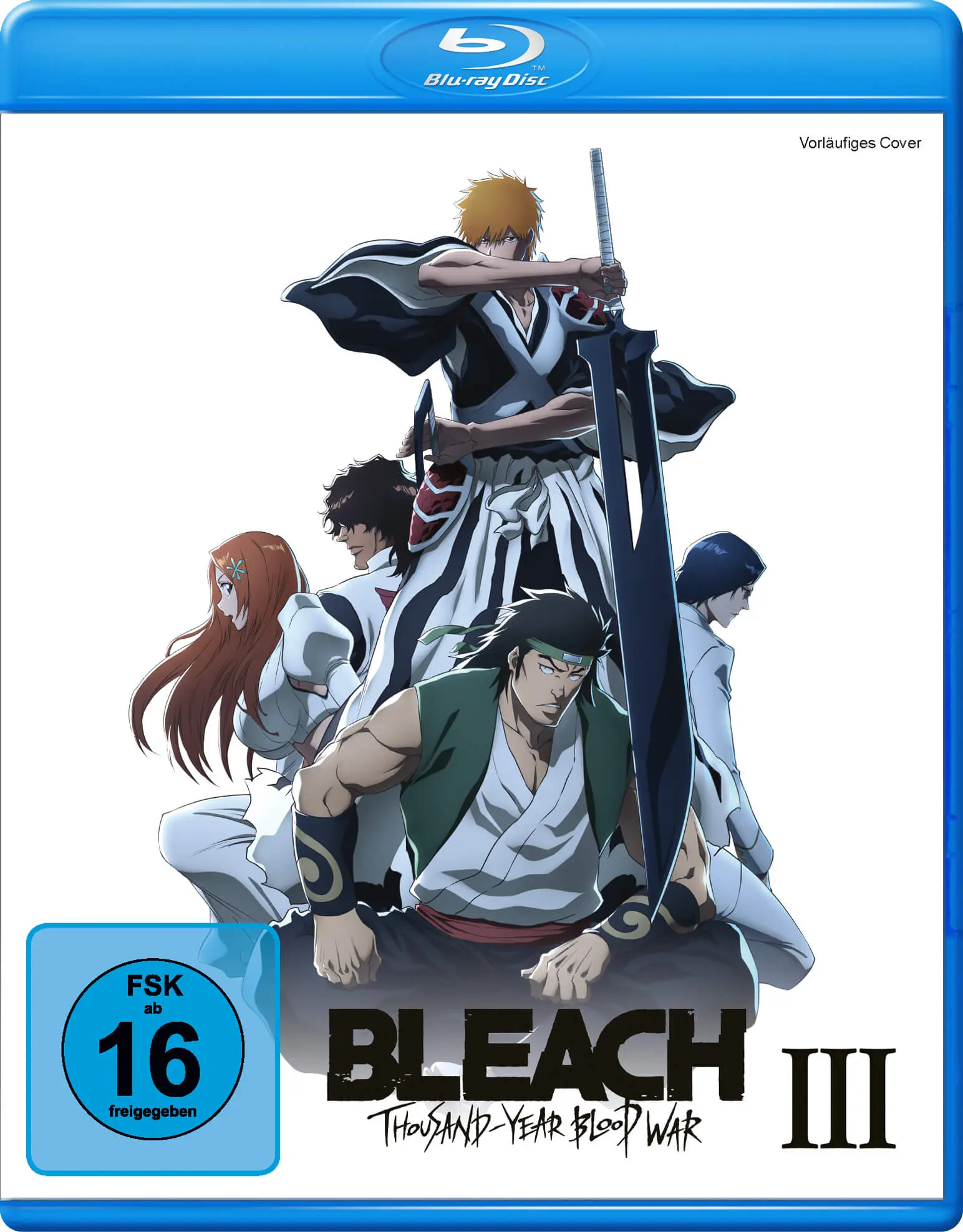 BLEACH - Thousand-Year Blood War: Die komplette dritte Staffel [Blu-ray] Cover