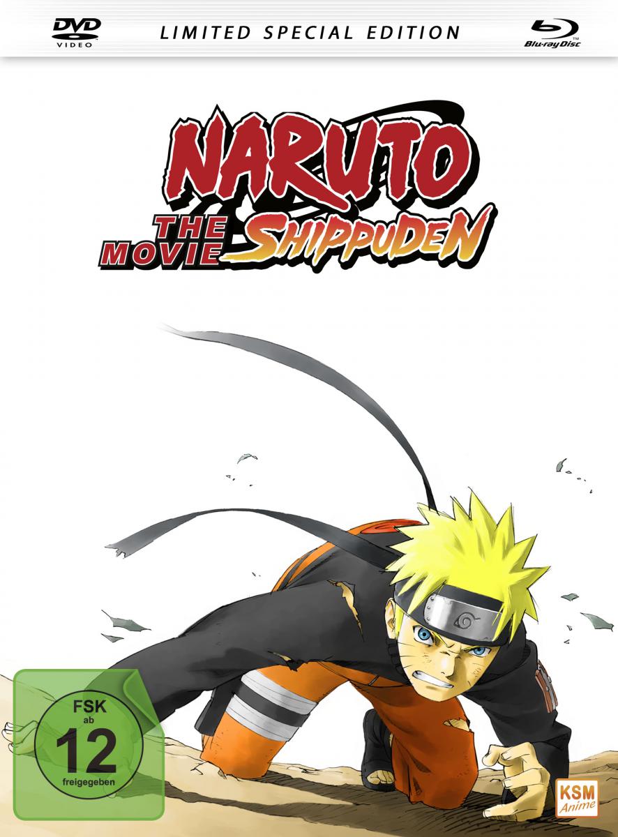 Naruto Shippuden - The Movie - Mediabook - Limited Edition [DVD + Blu-ray]