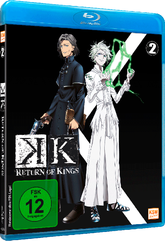 K - Return of Kings - Volume 2: Episode 06-09 Blu-ray K - Return of Kings - Volume 2: Episode 06-09 Blu-ray