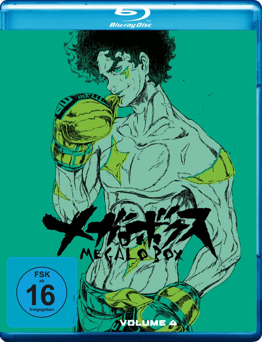 Megalobox - Volume 4 Blu-ray Cover Megalobox - Volume 4 Blu-ray Cover