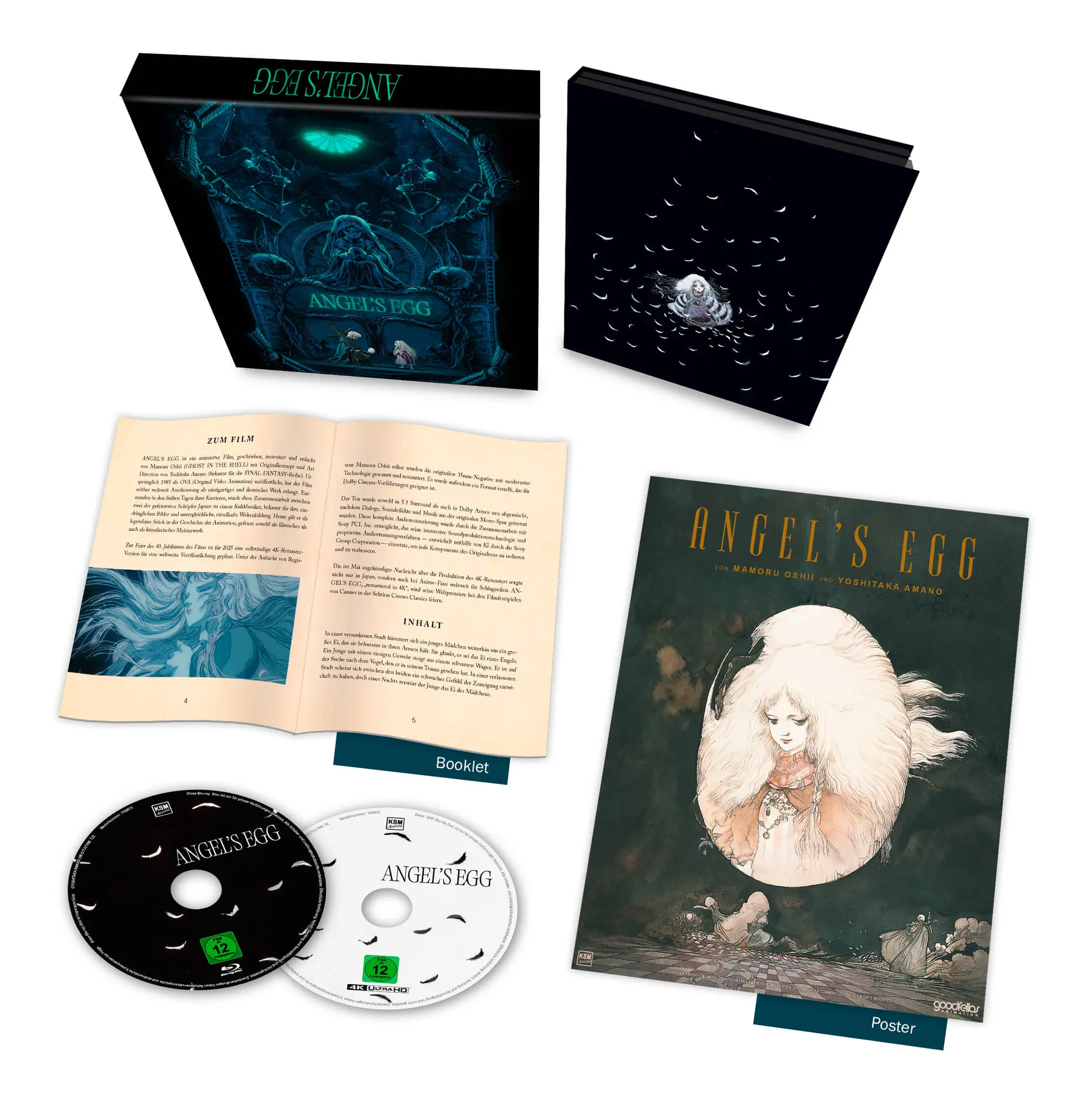 Angel's Egg - Collector's Edition [4K-UHD + Blu-ray]