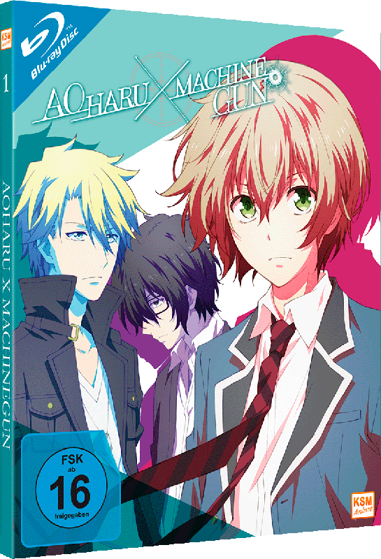 Aoharu x Machinegun - Volume 1: Episode 01-04 Blu-ray Aoharu x Machinegun - Volume 1: Episode 01-04 Blu-ray