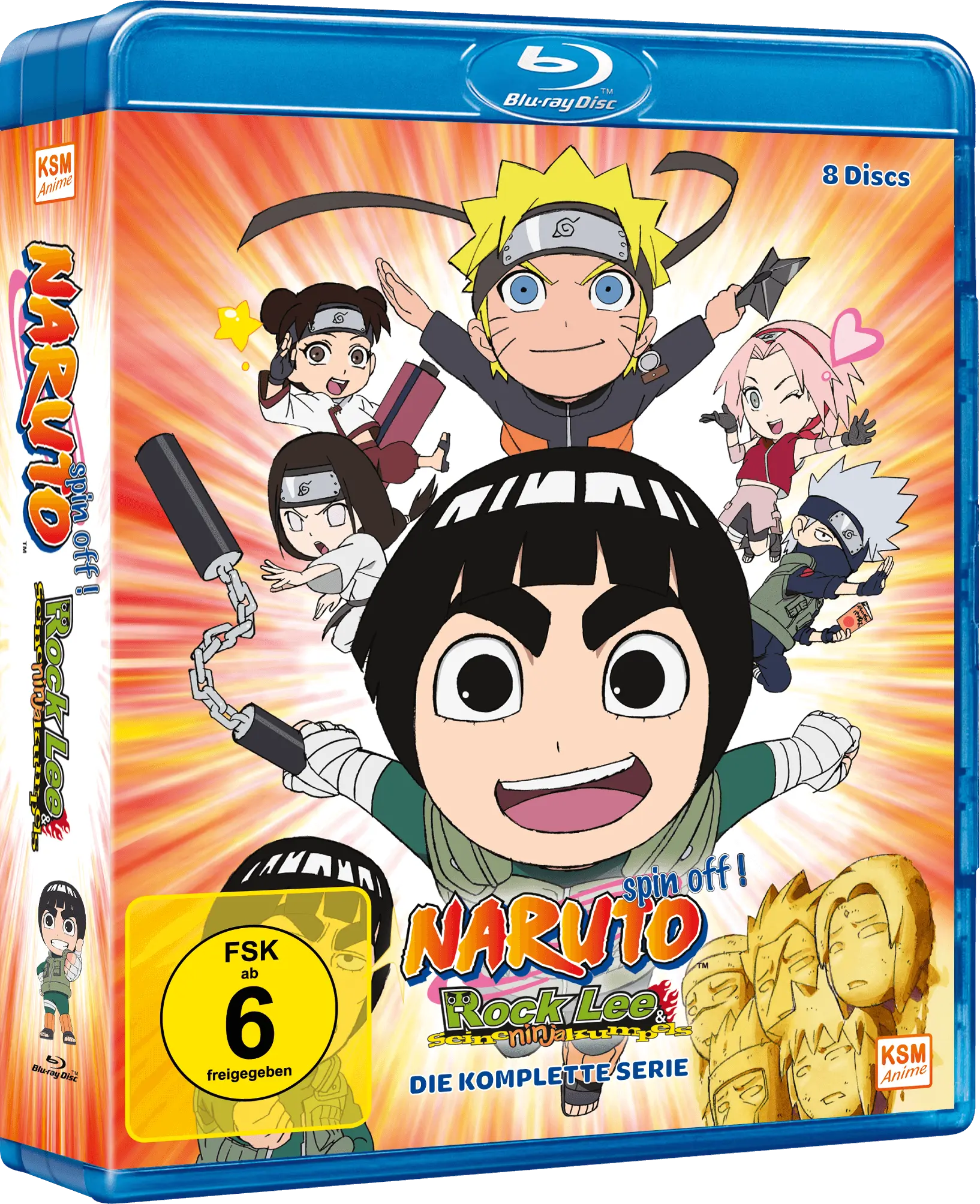 Naruto Spin - Off! Rock Lee und seine Ninja Kumpels - Die komplette Serie [Blu-ray]