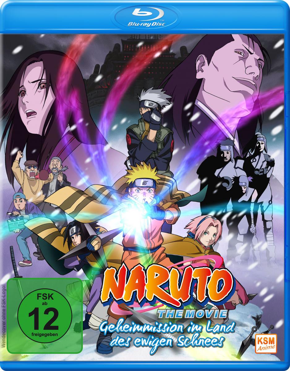 Naruto - The Movie - Geheimmission im Land des ewigen Schnees Blu-ray Cover Naruto - The Movie - Geheimmission im Land des ewigen Schnees Blu-ray Cover