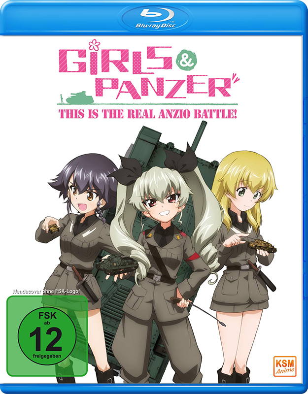 Girls & Panzer - This is the Real Anzio Battle! - OVA Blu-ray