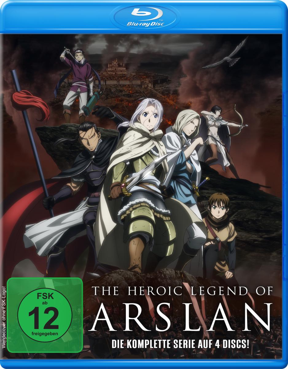 The Heroic Legend of Arslan - Die komplette Serie [Blu-ray] Cover