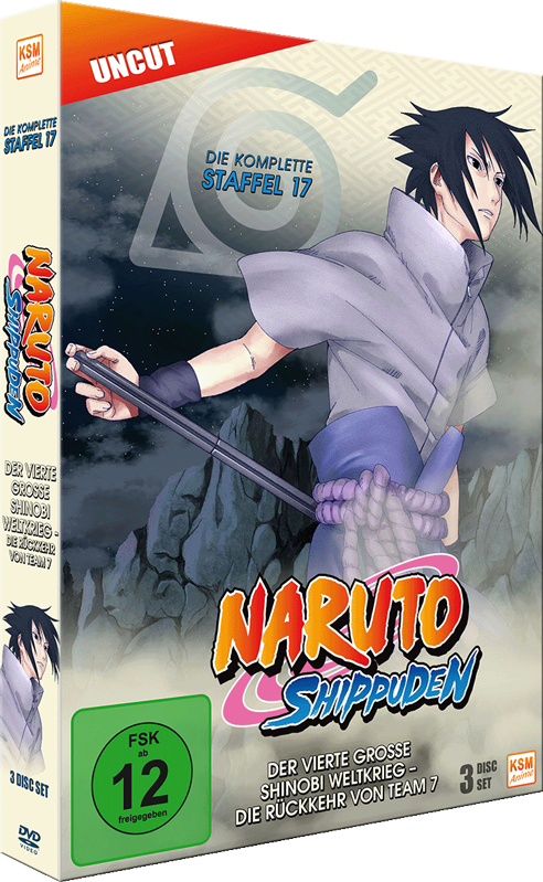 Naruto Shippuden - Staffel 17: Episode 582-592 (uncut) [DVD] Image 2