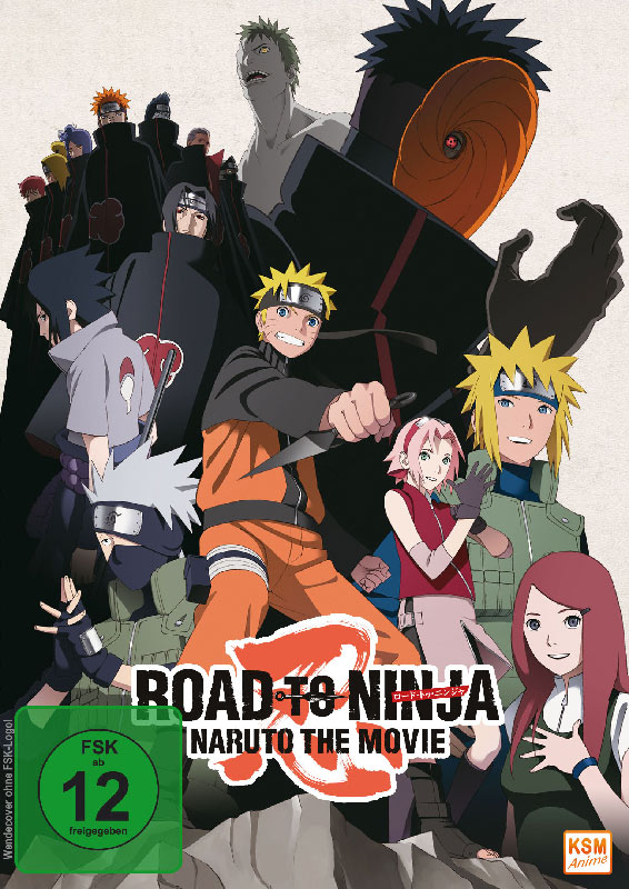 Naruto Shippuden - The Movie 6: Road to Ninja (2012) [DVD] Cover